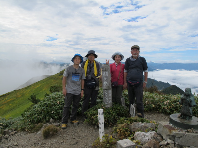《個人山行報告》2012年9月29～30日越後駒ケ岳、平ヶ岳